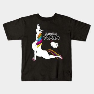 Unicorn Yoga Kids T-Shirt